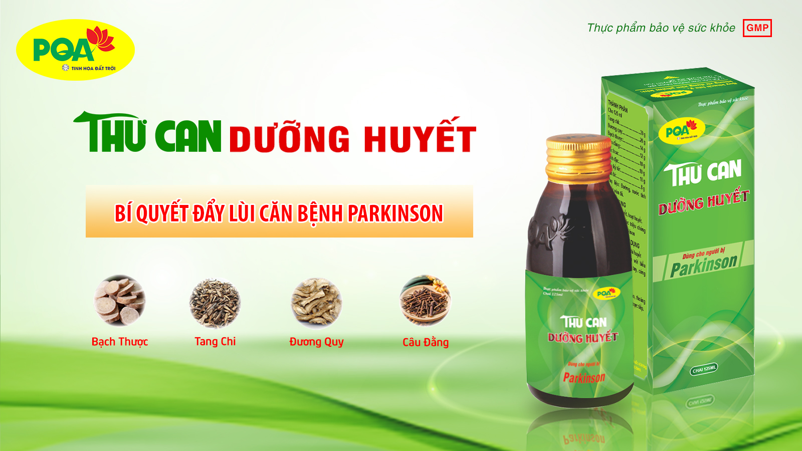 Lý do nên chọn PQA Thư Can Dưỡng Huyết để đẩy lùi bệnh Parkinson?