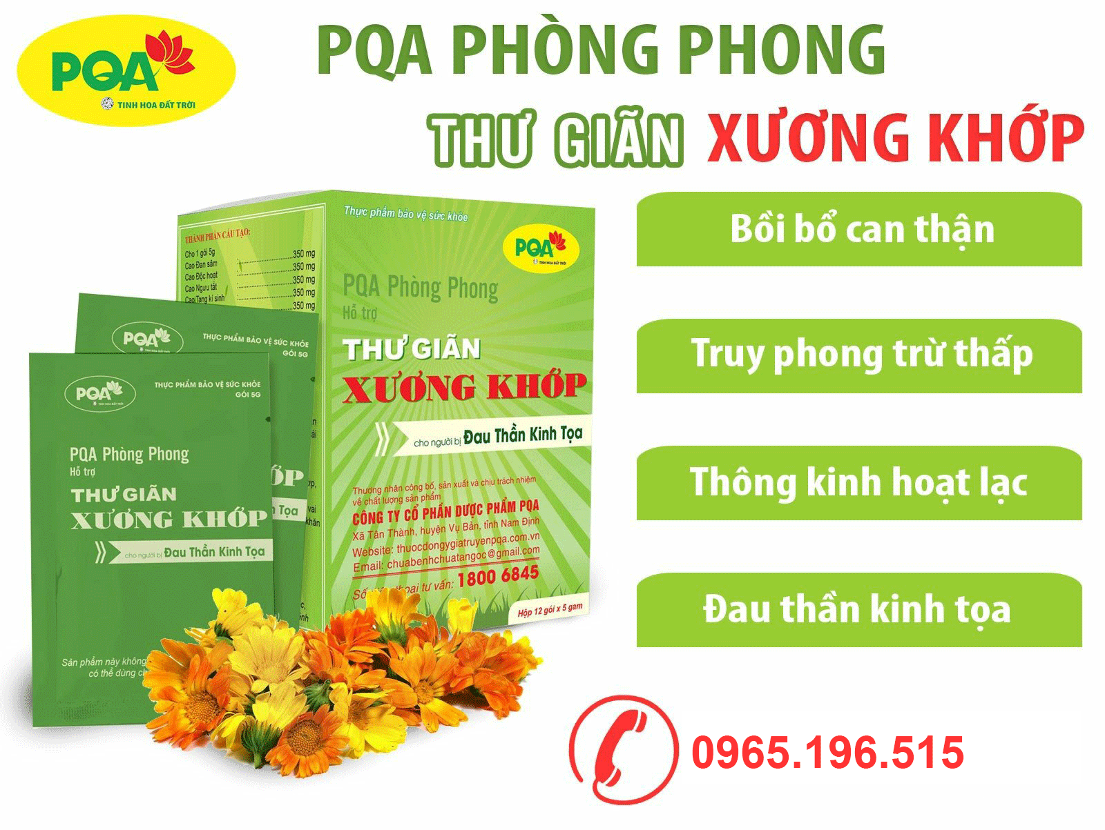 PQA Phòng Phong có tốt không? Mua ở đâu? Giá bao nhiêu?