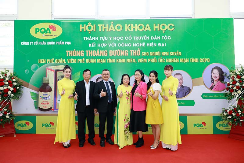 Dược phẩm PQA tổ chức Hội thảo khoa học: Hỗ trợ Thông thoáng đường thở cho người hen suyễn