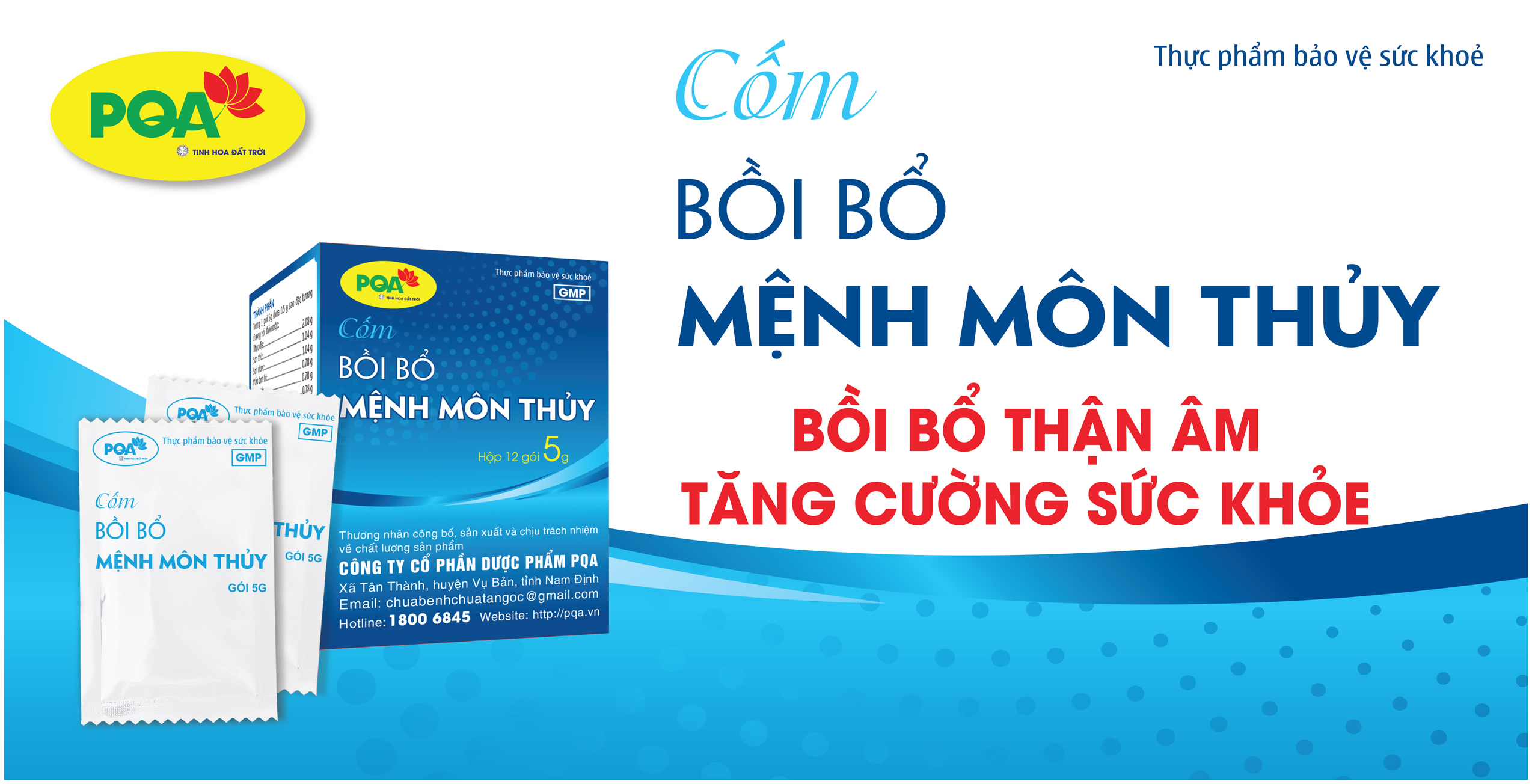 pqa mệnh môn thuỷ cốm